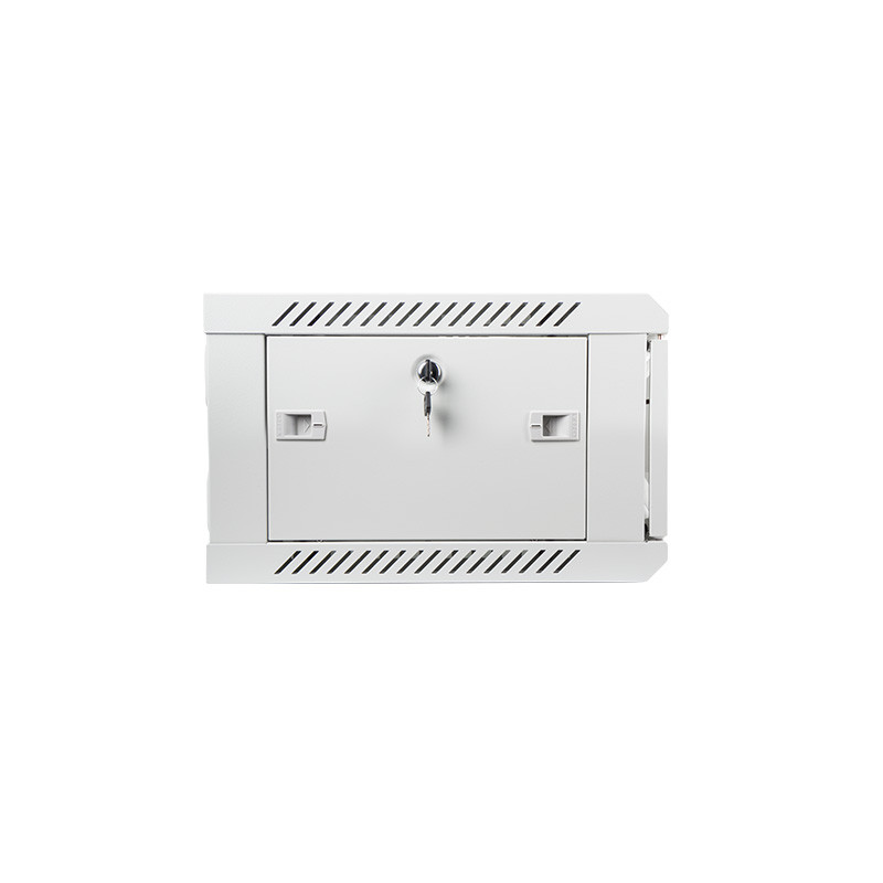 LANBERG - Nástenný rack 19'' 4U 600X450mm šedý flat pack