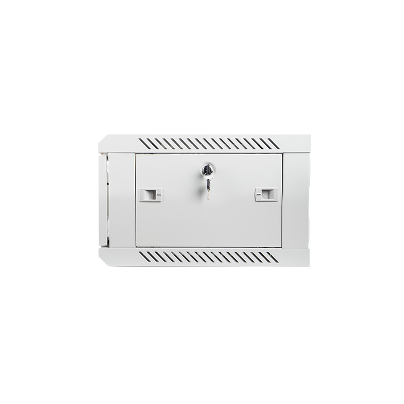 LANBERG - Nástenný rack 19'' 4U 600X450mm šedý flat pack