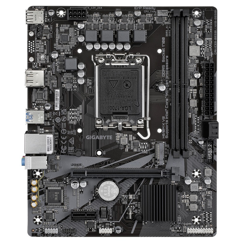 GIGABYTE H610M K V2/LGA 1700/mATX