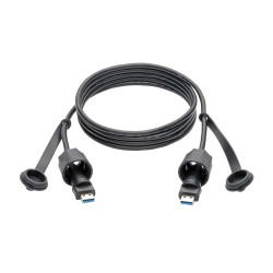EATON - Kabel USB-A/USB-A, SuperSpeed, USB 3.0/3.1, odolný IP68, tienený, (Samec/Samec), 1.83m
