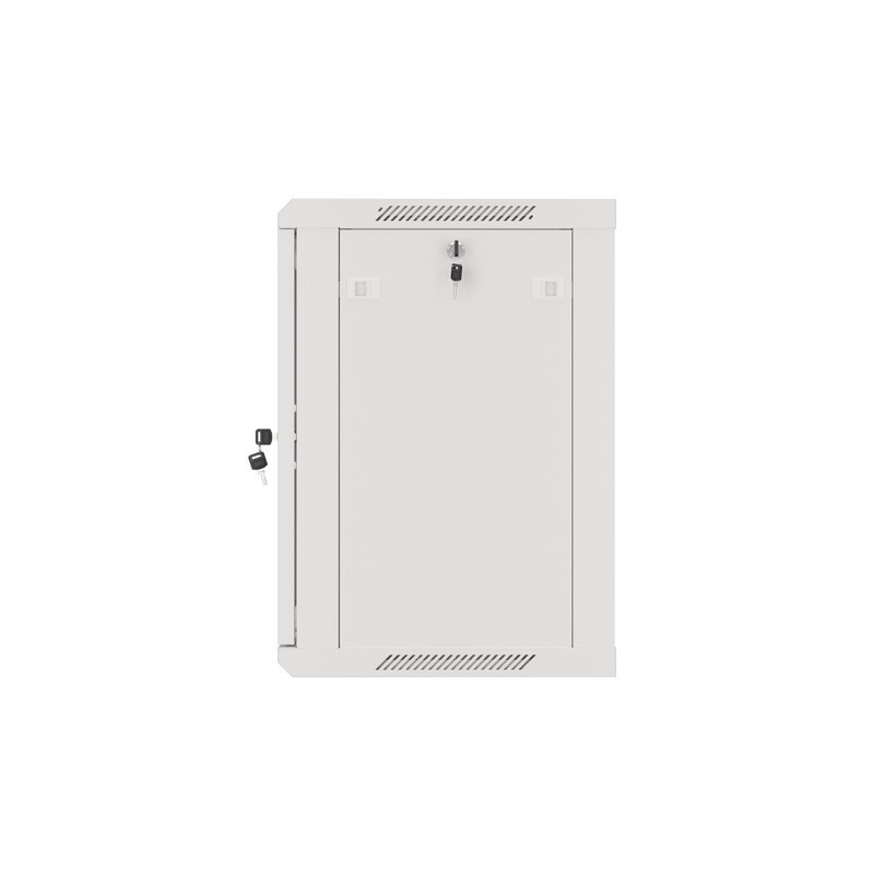 LANBERG - Nástenný rack 19'' 12U 600X450mm šedý flat pack