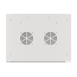 LANBERG - Nástenný rack 19'' 12U 600X450mm šedý flat pack