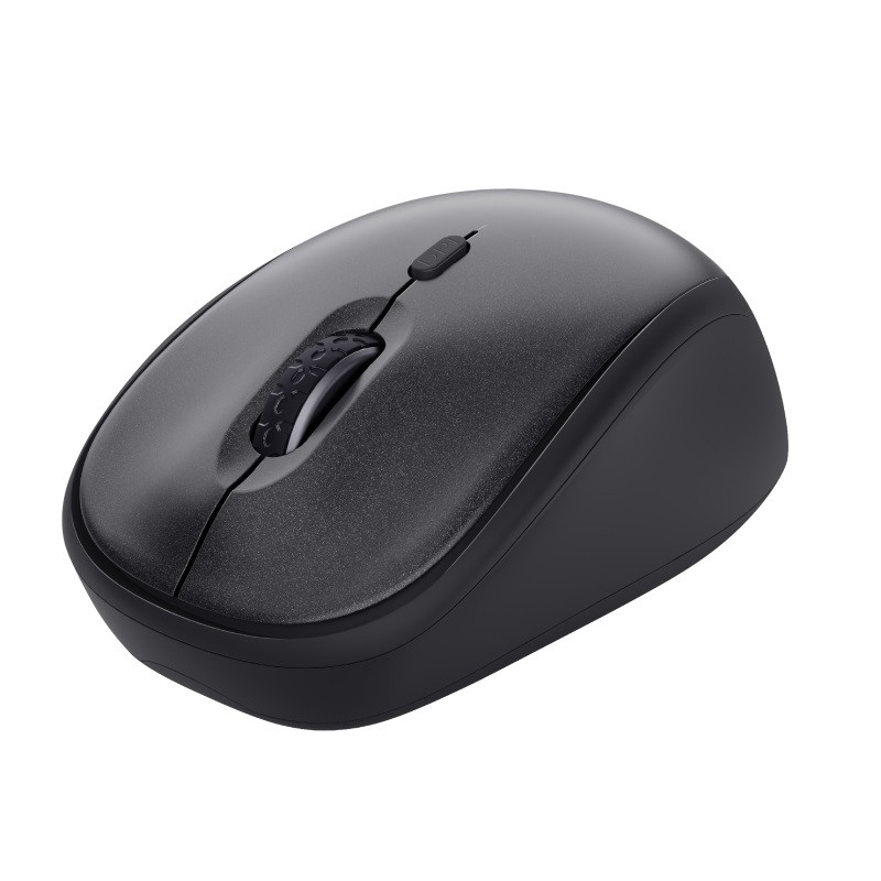 TRUST TM-201/Kancelárska/Optická/1 600 DPI/Bezdrôtová USB/Čierna