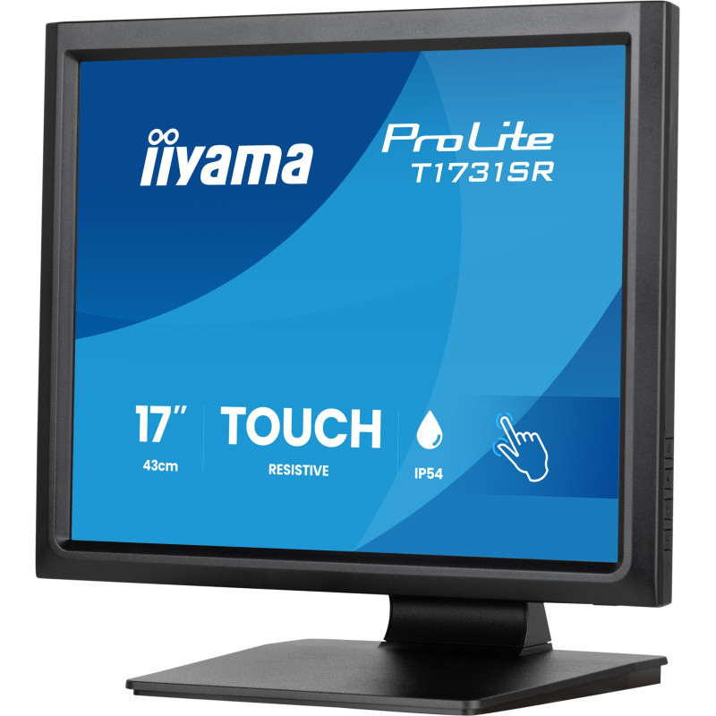 17'' iiyama T1731SR-B2S: SXGA, 250cd, IP54