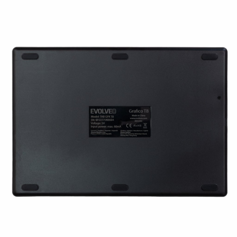 EVOLVEO Grafico T8, grafický tablet s ôsmimi klávesmi
