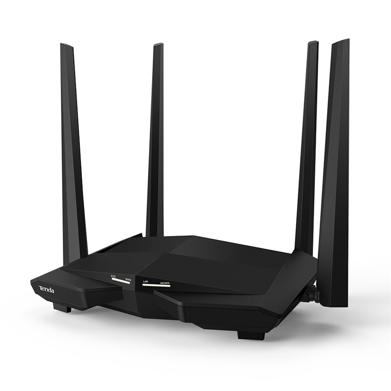 Tenda AC10 WiFi AC Router 1200Mbps, 1x GWAN, 3x GLAN, VPN server/klient, WISP, Universal Repeater