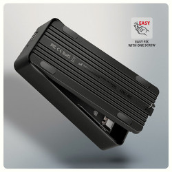 AXAGON EEM2-40G, USB-C 40Gbps externý box pre M.2 NVMe SSD, zesílený hliník