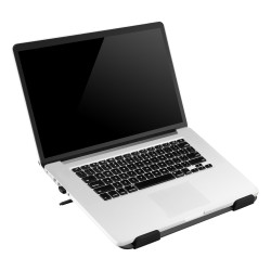 EVOLVEO TopLift, hliníkový podstavec pod notebook, čierny
