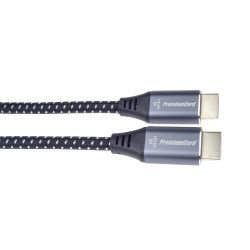 PremiumCord ULTRA HDMI 2.1 High Speed + Ethernet kábel 8K @ 60Hz, pozlátené 1,5 m