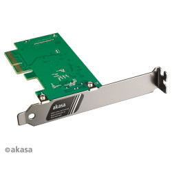 AKASA PCIe karta USB 3.2 Gen 2x2 interný konektor