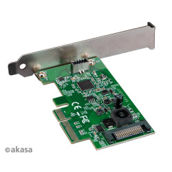 AKASA PCIe karta USB 3.2 Gen 2x2 interný konektor