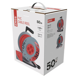 EMOS PVC kábel 50M, 4Z, 1,5MM s vypínačom