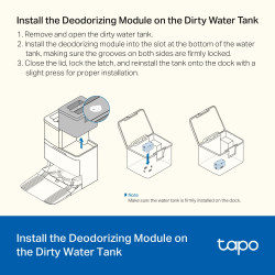 TP-LINK - Tapo RVA420 Deodorizing Module