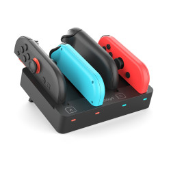 NONAME - iPega SW2081 Nabíjacia Stanica pre JoyCon Ovládače Nintendo Switch 1/2 Black