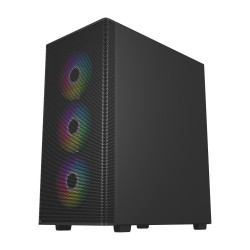 FSP M220/Midi Tower/Transpar./Čierna