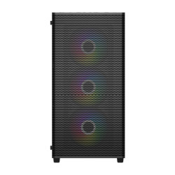 FSP M220/Midi Tower/Transpar./Čierna