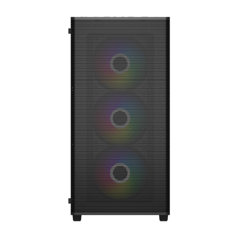 FSP M220/Midi Tower/Transpar./Čierna