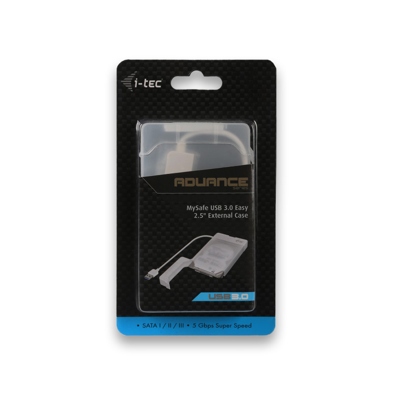 i-tec MYSAFE Easy 2,5'' USB 3.0 Black