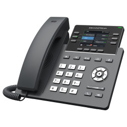 Grandstream GRP2613W SIP telefón, 2.8'' TFT bar. displej, 4 SIP účty, 6 prog.tl., 2x Gigabit PoE, WiFi