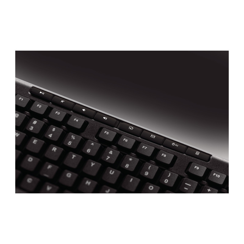 Logitech K270/Bezdrôtová USB/ CZ- SK layout/Čierna