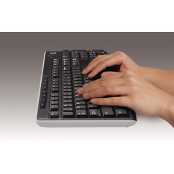 Logitech K270/Bezdrôtová USB/ CZ- SK layout/Čierna