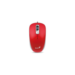 GENIUS DX-110/Kancelárska/Optická/1 000 DPI/Drôtová USB/Červená