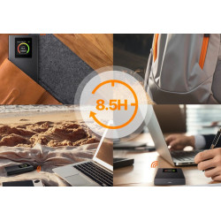 Tenda MF6 - 4G LTE Mobile AX300 WiFi 6 batérie modem router, LCD, WPA3, USB-C