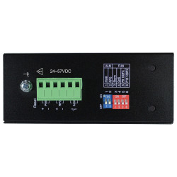 EATON - Prepínač 8x zdroj Unmanaged Ethernet Switch, 10/100/1000Mb/s, 2GbE SFP, PoE+ 30W, -40°?+75°C, DIN