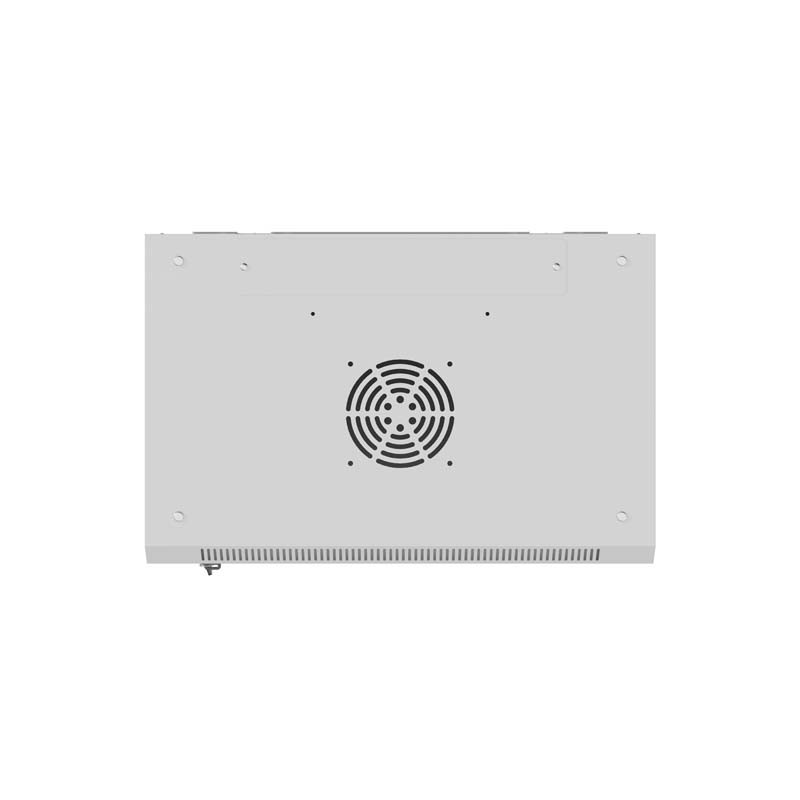 LANBERG 19'' RACKOVÁ SKRIŇA 12U/540X350 (FLAT PACK) S PRESKLENÝMI DVERAMI ŠEDÁ