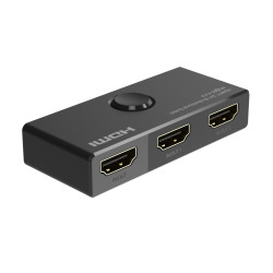 PremiumCord HDMI Switch 4K@60Hz YUV 4:4:4, FULL HD 1080P, 3D obochsmerný 2-1 alebo 1-2