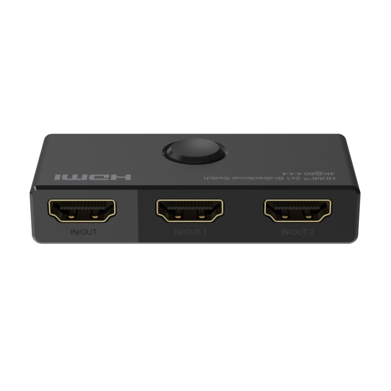 PremiumCord HDMI Switch 4K@60Hz YUV 4:4:4, FULL HD 1080P, 3D obochsmerný 2-1 alebo 1-2