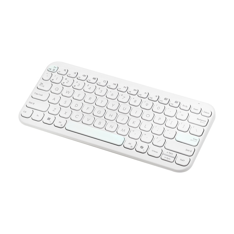 ASUS Marshmallow KW100/Bezdrôtové Bluetooth/CZ/SK/Biela