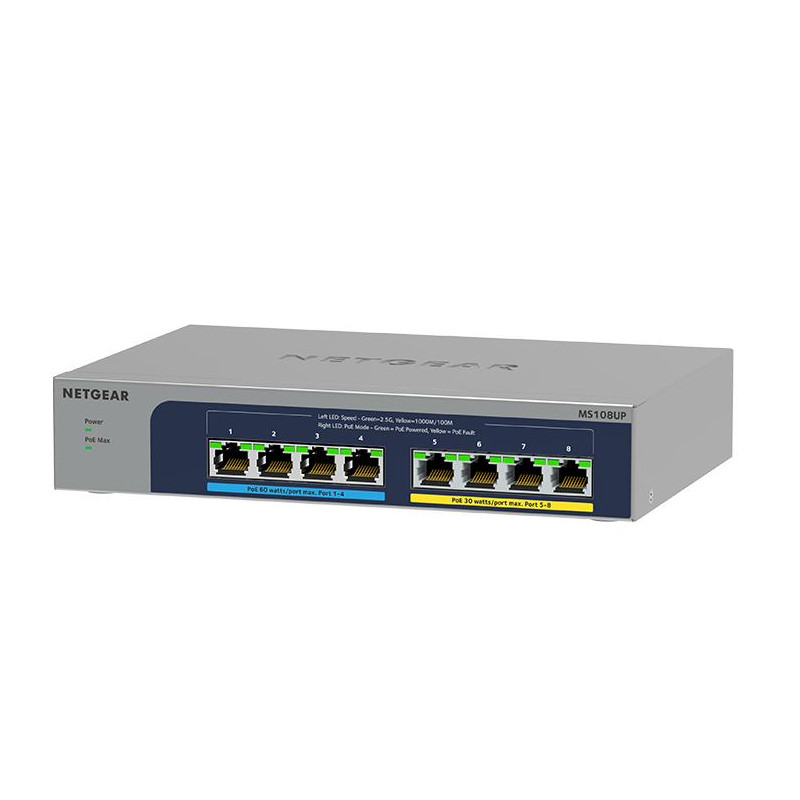 NETGEAR 8PT POE++ MULTIGIG UM SWCH