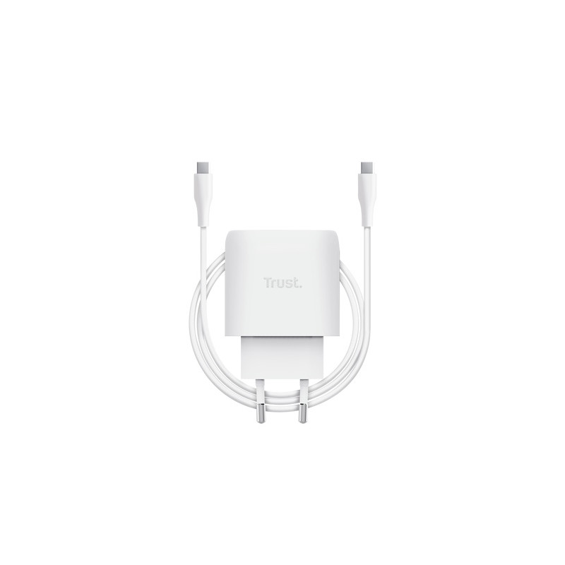 TRUSt MAXO 45W USB-C GAN CHARGER WHITE