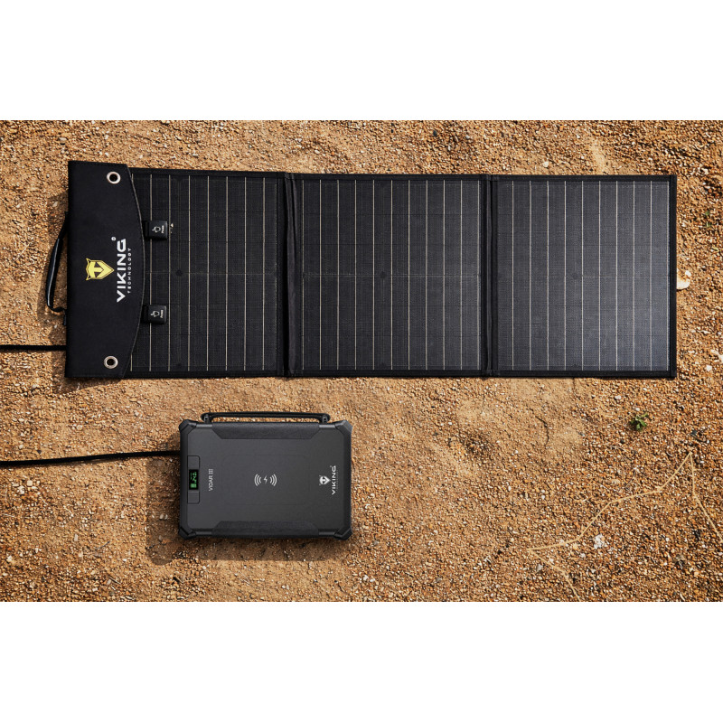 Set powerbanka Viking VIDAR III a solárny panel Viking L60 PD