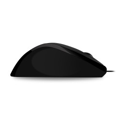 EVOLVEO ML-507B/Ergonomická/Laserová/Pre pravákov/1 600 DPI/Drôtová USB/Čierna