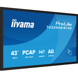 43'' iiyama T4329AS-B1AG: VA, 4K UHD, Android, 24/7