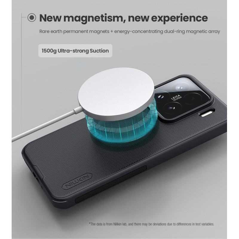 Nillkin Super Frosted PRE Magnetic Zadný Kryt pre Xiaomi 15 Black