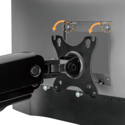 Držiak monitora Brateck LDT60-C012 jedno rameno mechanická pružina Heavy Duty