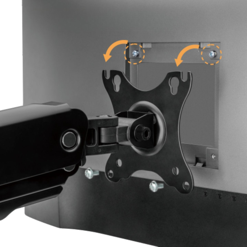 Držiak monitora Brateck LDT60-C012 jedno rameno mechanická pružina Heavy Duty