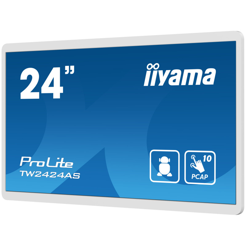 24'' iiyama TW2424AS-W1: PCAP, Android 12, FHD