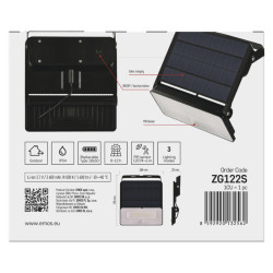 EMOS - LED SOLÁRNY REFLEKTOR SOLO 1600LM IP54 NW
