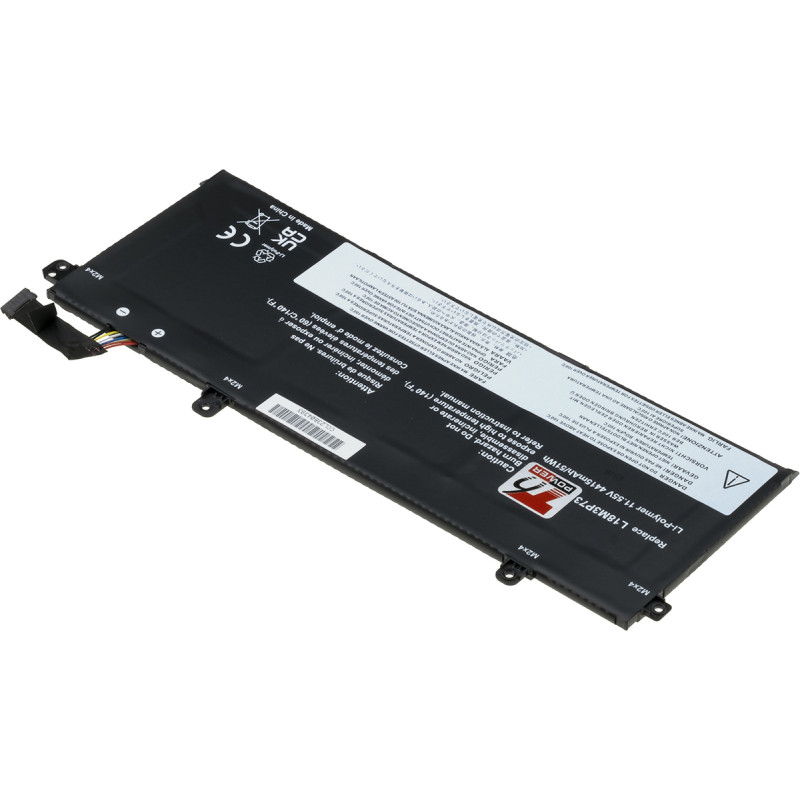 Batérie T6 Power Lenovo ThinkPad T490, T495, T14 Gen 1, P14s, P43s, 4415mAh, 51Wh, 3cell, Li-pol