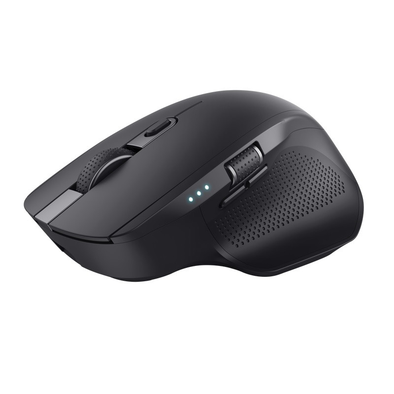 Trust Ozaa+/Kancelárska/Optická/Pre pravákov/3 200 DPI/USB+BT/Čierna