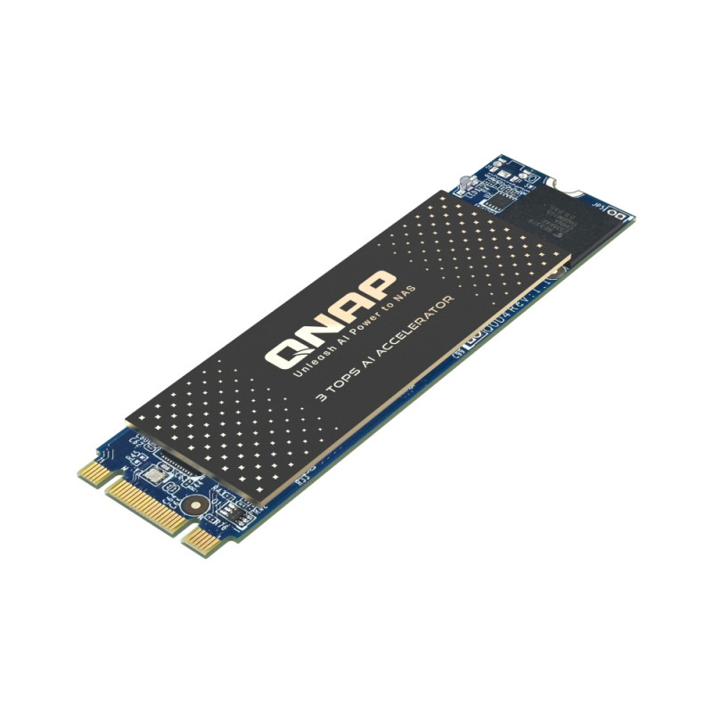 QNAP QAI-M100 - Rockchip RK1808 Cortex-A35 1.6GHz, 3 Top NPU, M.2 2280 PCIe Gen2 x1 AI accelerator