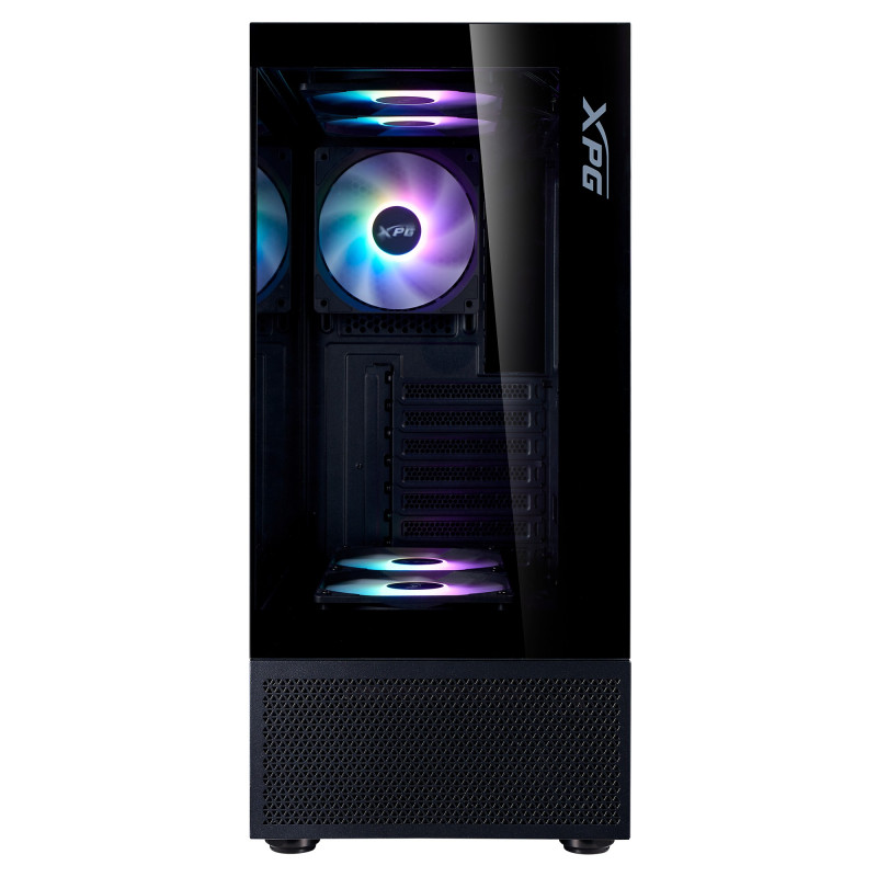 Adata XPG INVADER X MINI/Midi Tower/Transpar./Čierna