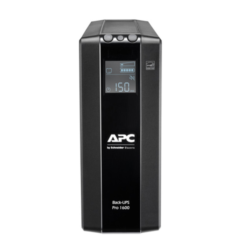 APC Back UPS Pre BR 1600VA, 8 Outlets, AVR, LCD Interface