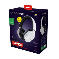 Trust Gaming GXT 491W Fayzo/7.1/Jack/Drôt/BT-USB/Bezdrôt/Biela