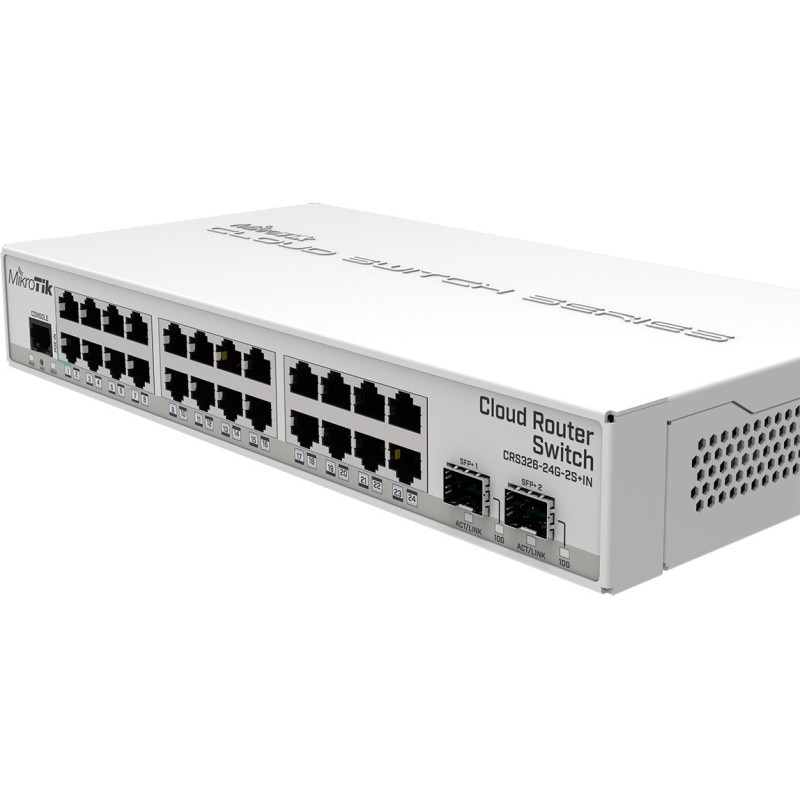 Mikrotik CRS326-24G-2S+IN, 24port GB cloud router switch