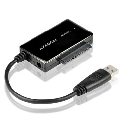 AXAGON ADSA-FP3, USB 5Gbps - SATA 6G, 3.5'' HDD FASTport3 adaptér, vrátane AC napájača